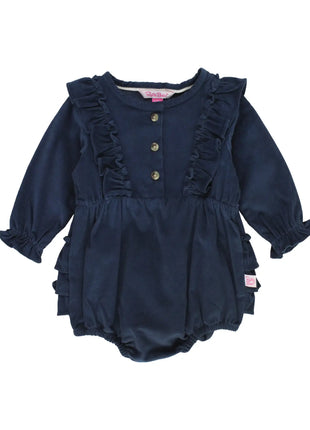 Corduroy Waterfall Bubble Romper