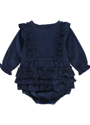 Corduroy Waterfall Bubble Romper