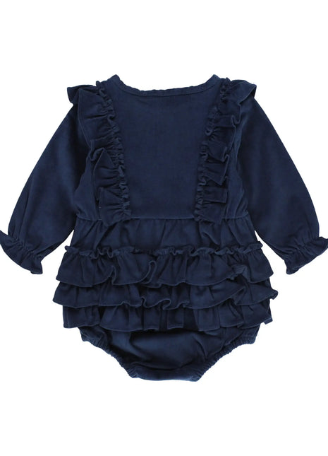 Corduroy Waterfall Bubble Romper
