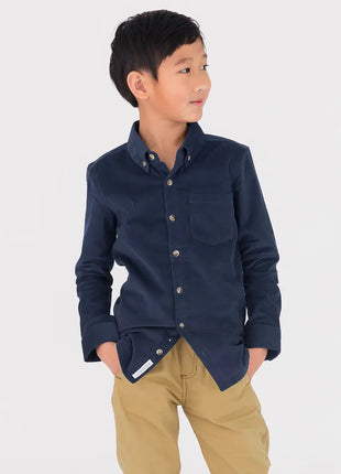 Corduroy Long Sleeve Button Down