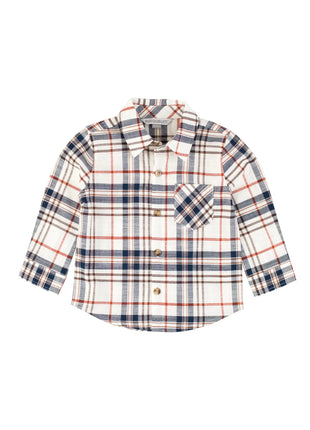 Harvest Plaid Long Sleeved Button Down