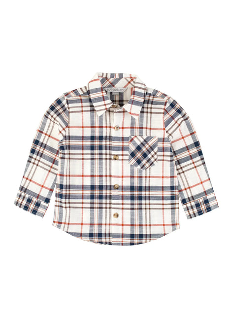 Harvest Plaid Long Sleeved Button Down
