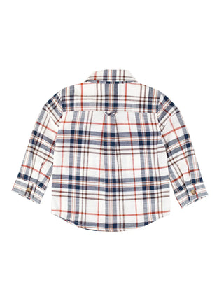 Harvest Plaid Long Sleeved Button Down
