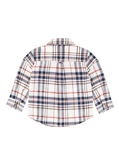 Harvest Plaid Long Sleeved Button Down