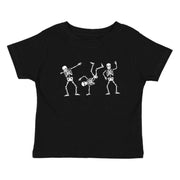 Sweet Wink Glow in the Dark Silly Skelly Halloween Short Sleeve T-Shirt