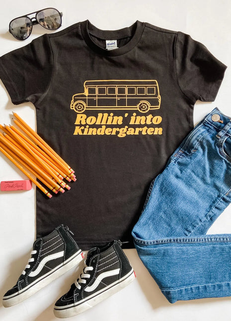 Rollin’ Into Kindergarten Tee