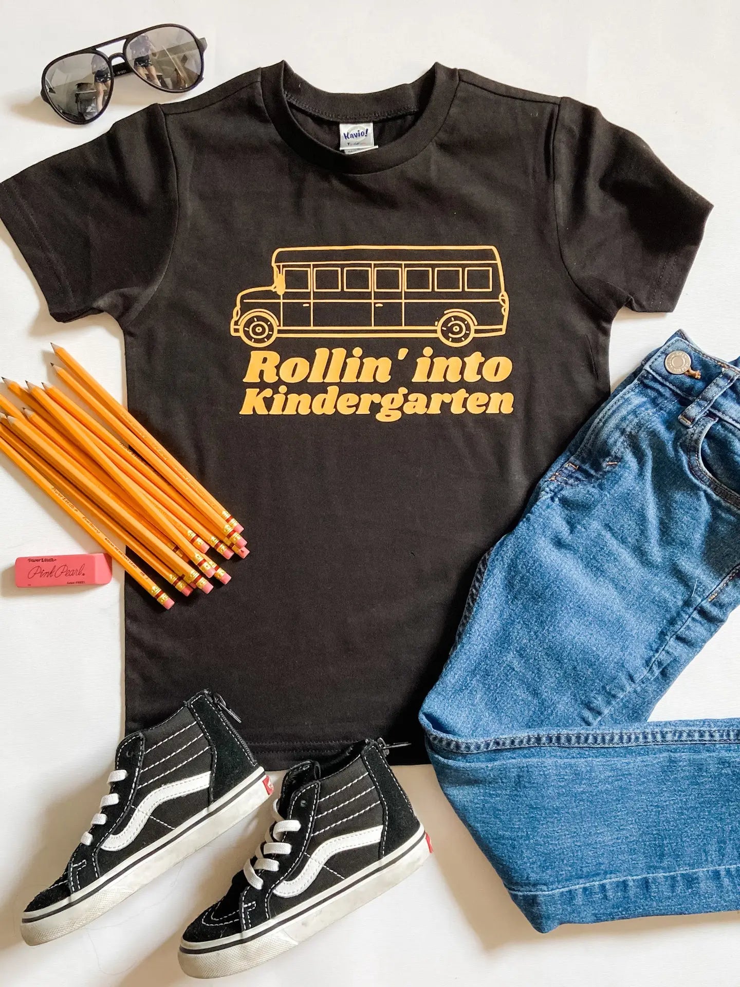 Rollin’ Into Kindergarten Tee