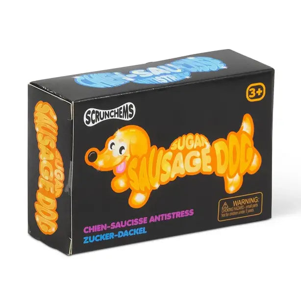 Showcase Scrunchems® Sugar Sausage Dog Squishy | Dachshund Fidget
