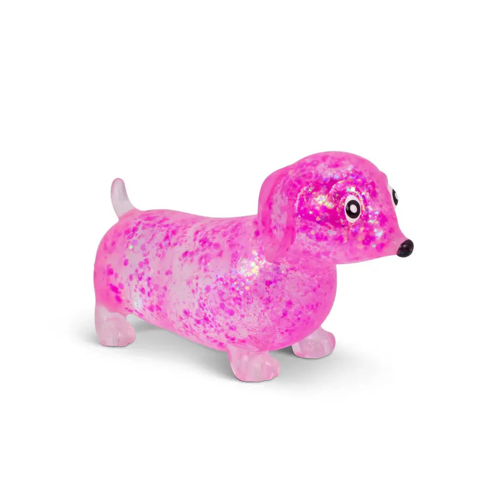 Showcase Scrunchems® Sugar Sausage Dog Squishy | Dachshund Fidget