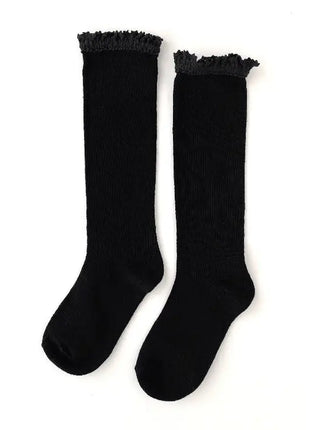 Lace Top Knee High Socks