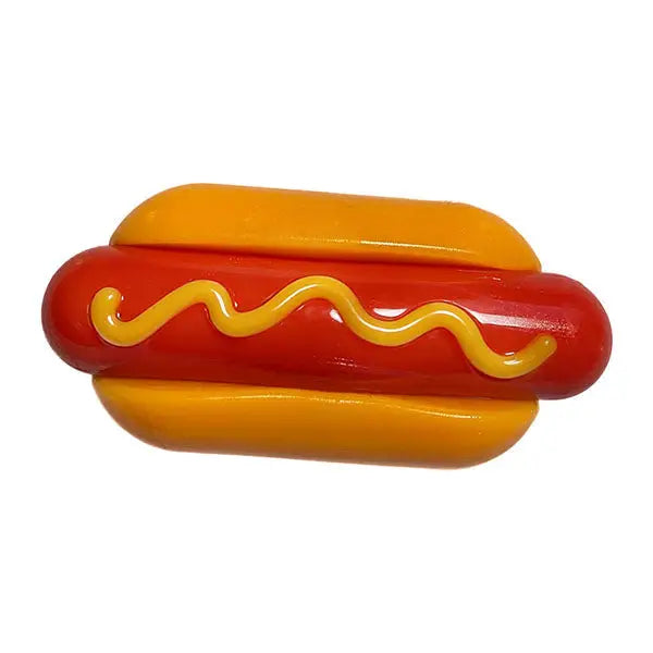 Showcase Taba Squishies® Peelables Deluxe Premium Silicone Fidget Toy (1pc) Hot Dog