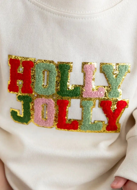 Holly Jolly Patch Romper