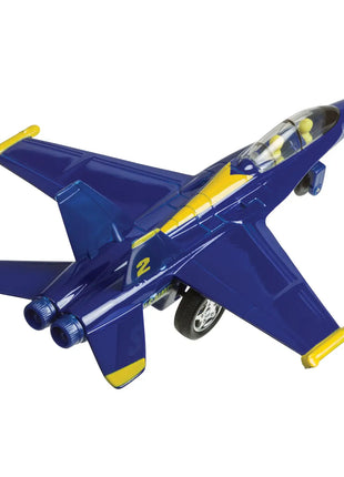 F-18 Blue Angel Jet Pull Back Action