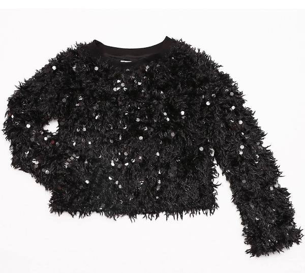 Mia New York Texture Sweater Black 