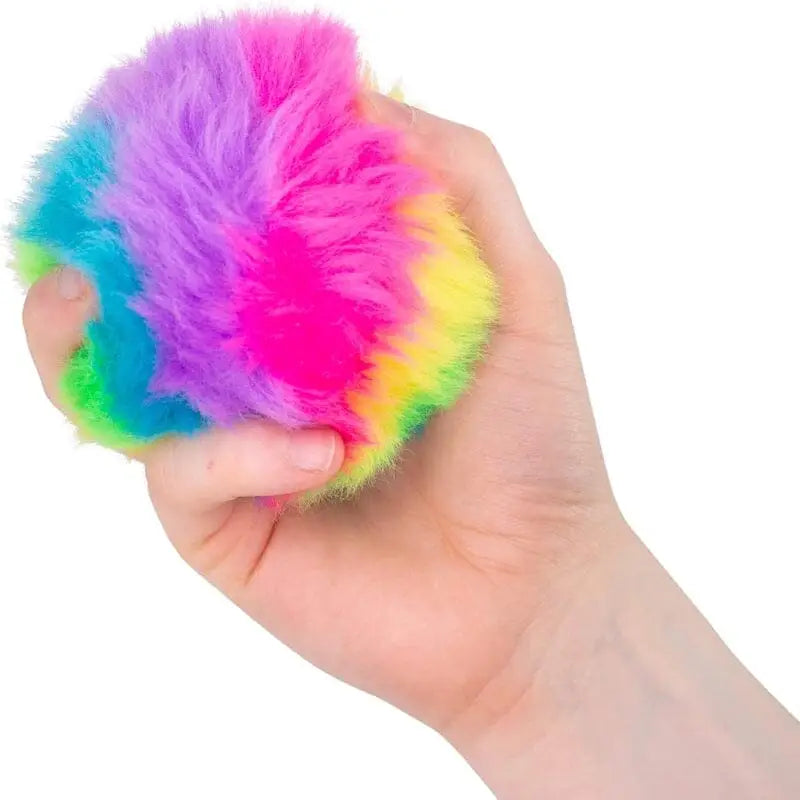 Showcase Scrunchems® Furry Sugar Stress Ball Squishy Fidget Toy (1pc)