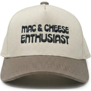 Funky Junque Kids/Baby 2-Tone Cap: Mac & Cheese Enthusiast - Khaki/Beige