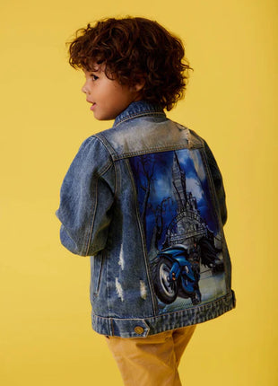 Batman Art Denim Jacket