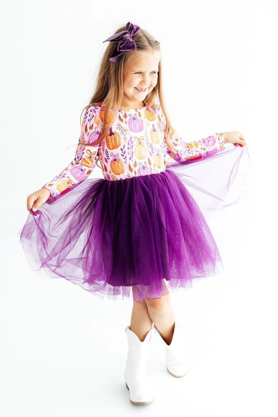 Mila & Rose Gourdgeous Long Sleeve Tutu Dress