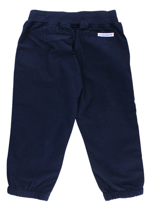 Rufflebutts + Ruggedbutts Boys Navy Chino Jogger Pant back