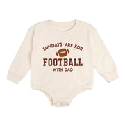 Sweet Wink Sundays Are For Football Long Sleeve Romper - Boys Clothing