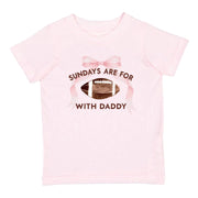 Sweet Wink Sundays Are For Football Short Sleeve T-Shirt -Kids Clothing