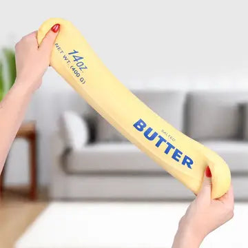 Showcase Giant Salted Butter Stick 10" Taba Squishy® Fidget Toy