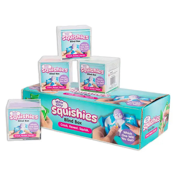 Showcase Wax Clay Squishies® Mystery Wax Crack Fidget Toy Blind Box (1pc)