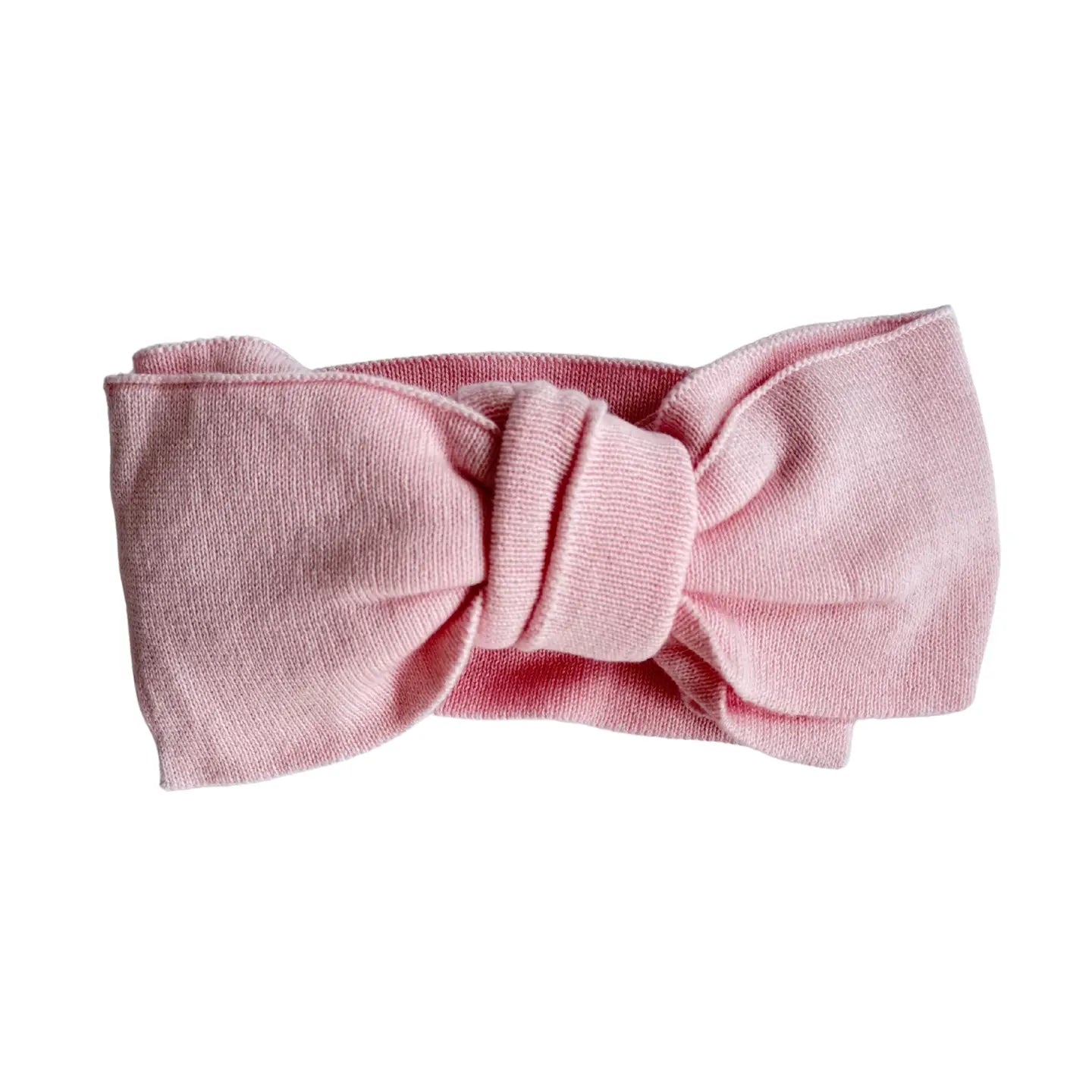 Luna + Luca Classic Bow Headband - Powder Pink