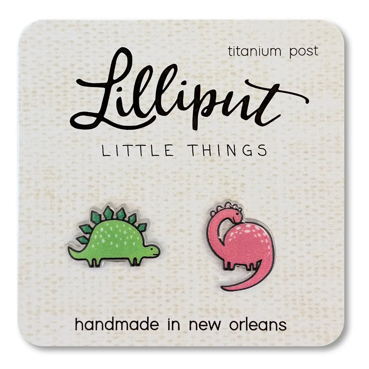 Lilliput Dinosaur Earrings