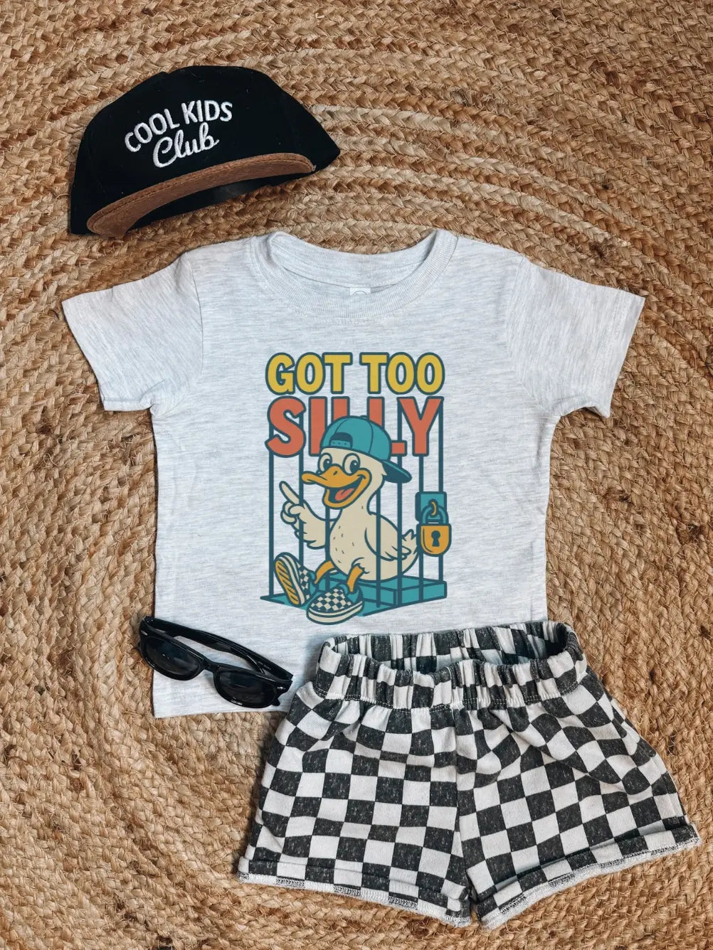 Raising Brave Got Too Silly- Baby/Toddler Tee