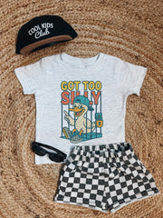 Raising Brave Got Too Silly- Baby/Toddler Tee