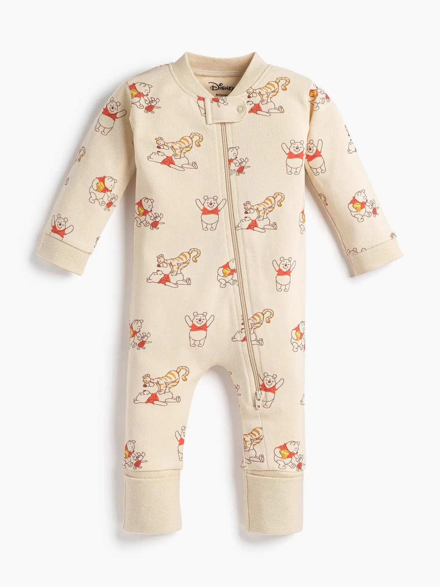 Monica + Andy One-Piece Baby Pajamas_winnie the Pooh