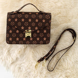 Large Dark Brown Inspired Purse