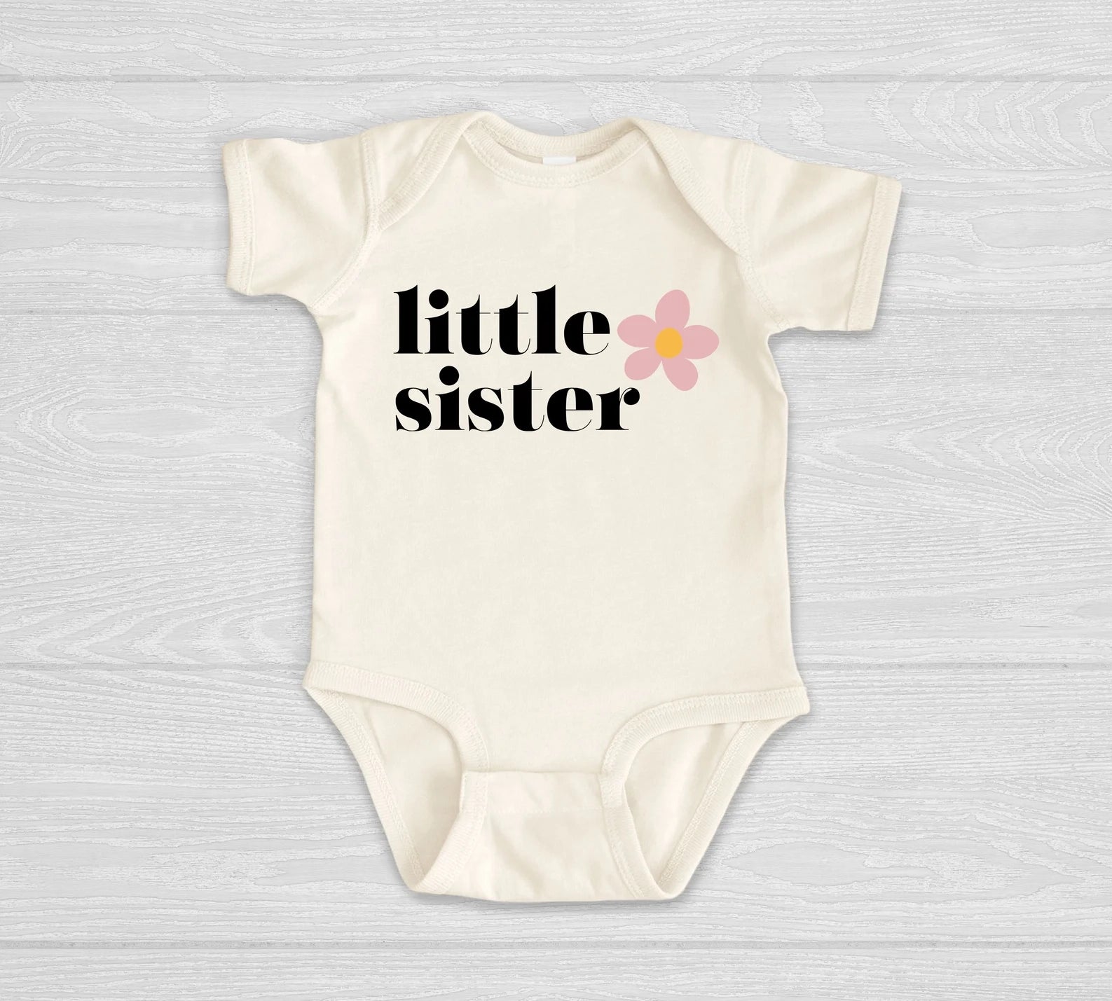 Little Sister Daisy Onesie