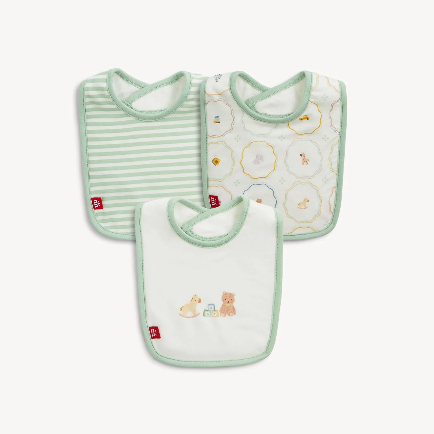 Magnetic Me Nursery Magic Bibs - 3 Pack