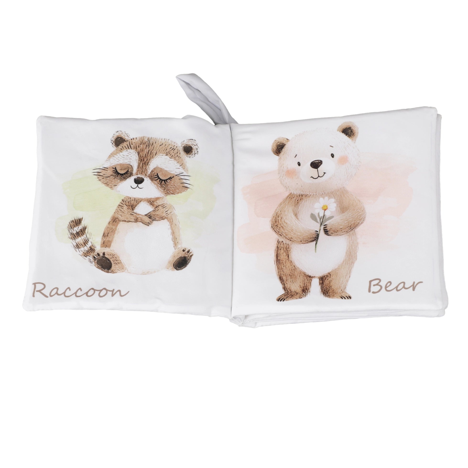 Ali + Oli Baby Bear and Friends – Crinkle Cloth Soft Baby Book Gift