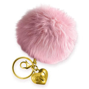 Glimmer Wish Heart of Gold Charm and Poof - Mauve