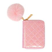 Tiny Treats & ZOMI GEMS Girls Sparkle Quilted Wallet