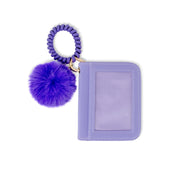 Tiny Treats & ZOMI GEMS Pom Pom Pop Id Wallet - Light Purple