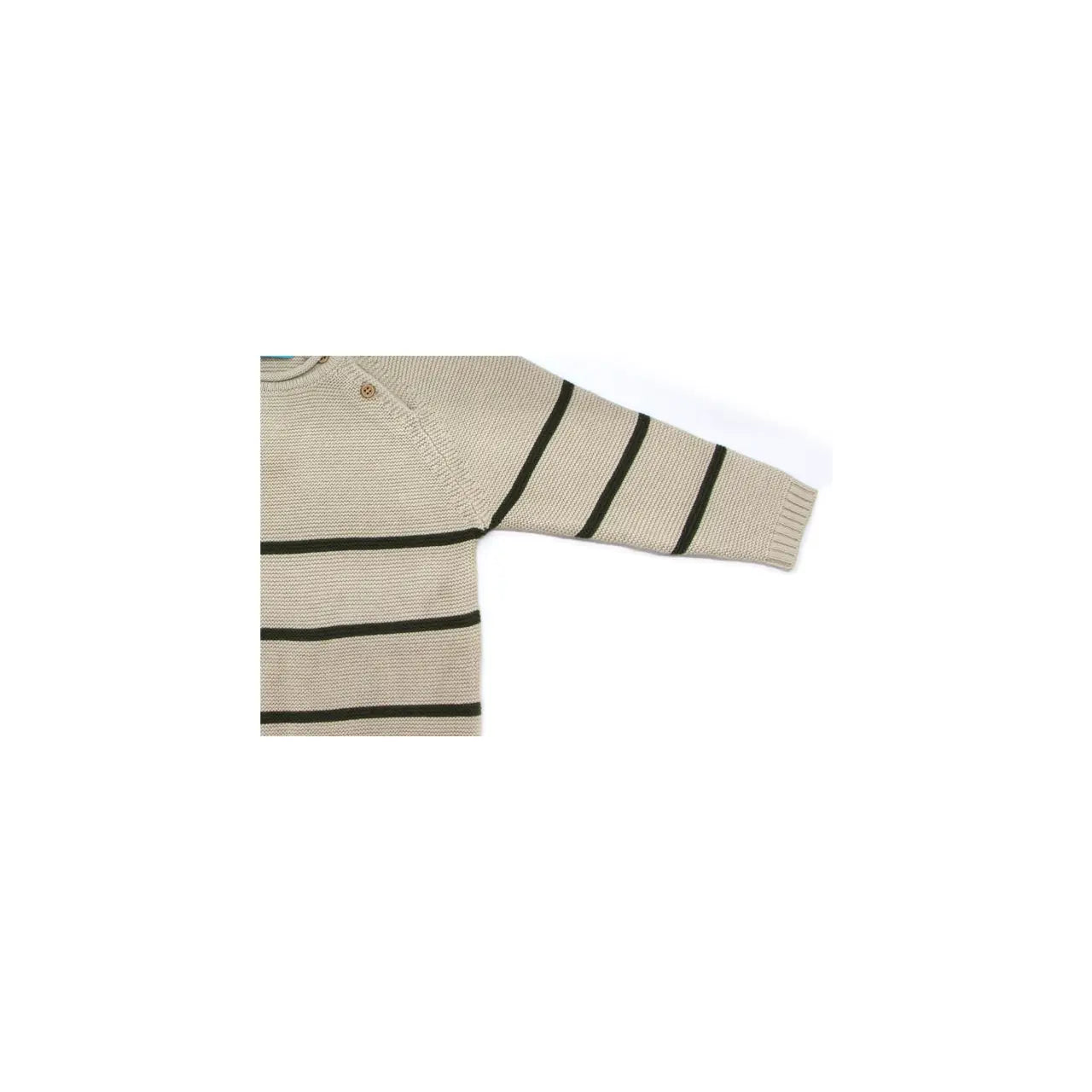 Jordan Olive Striped Sweater
