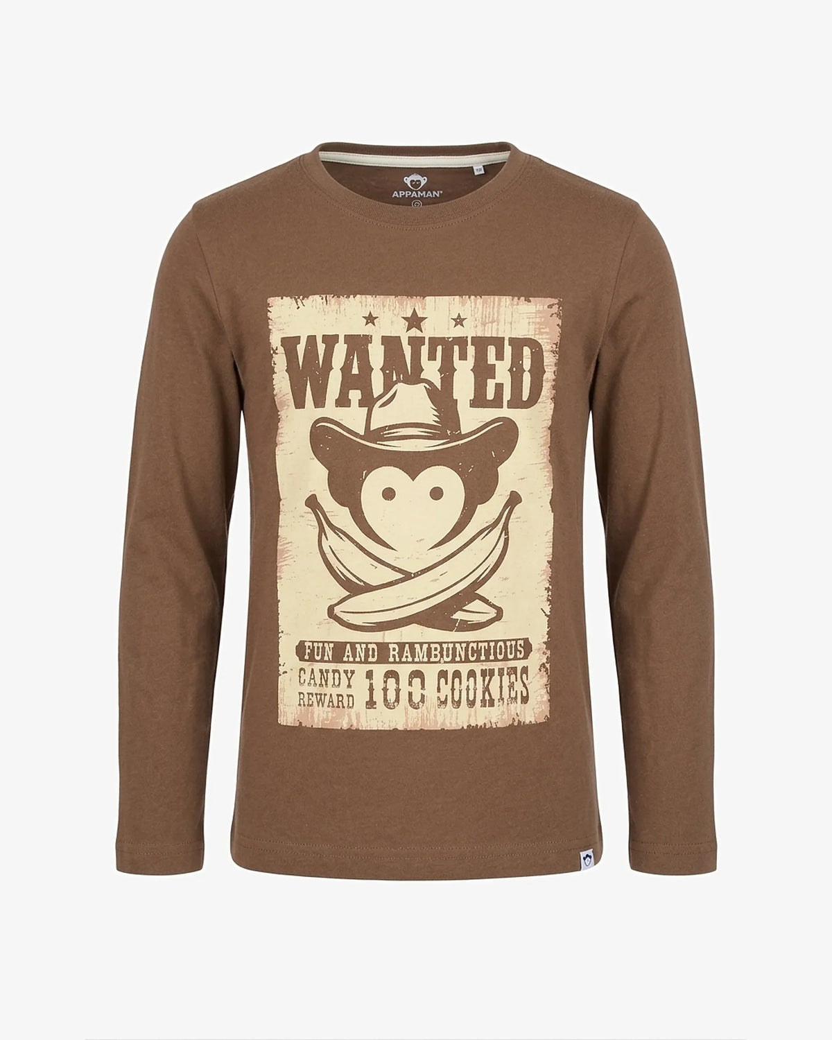 Appaman Wanted Long Sleeve Graphic Tee