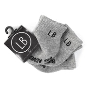 Little Bipsy Sock 3-Pack - Grey