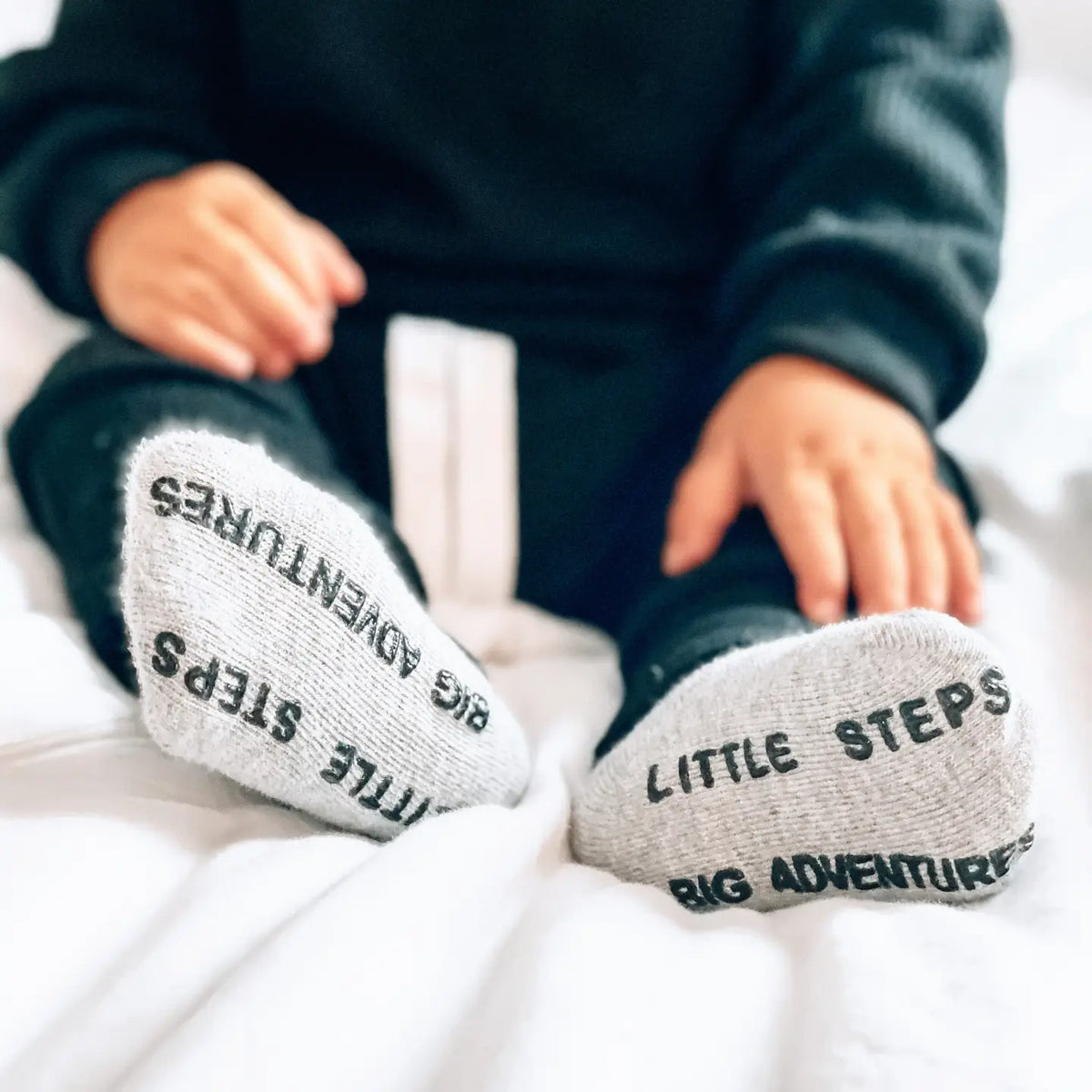 Little Bipsy Little Bipsy Sock 3-Pack - Grey