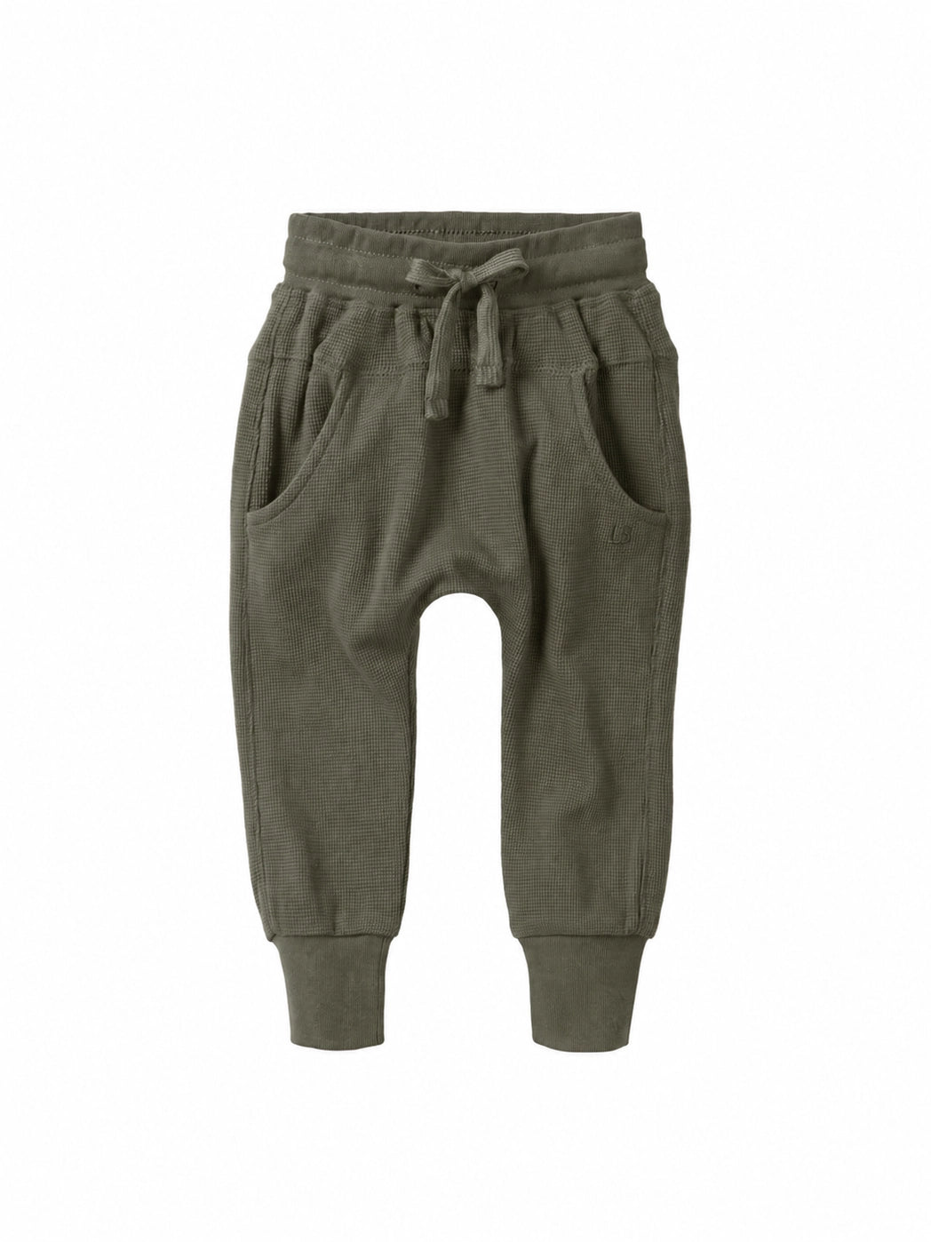 Little Bipsy Waffle Jogger - Green