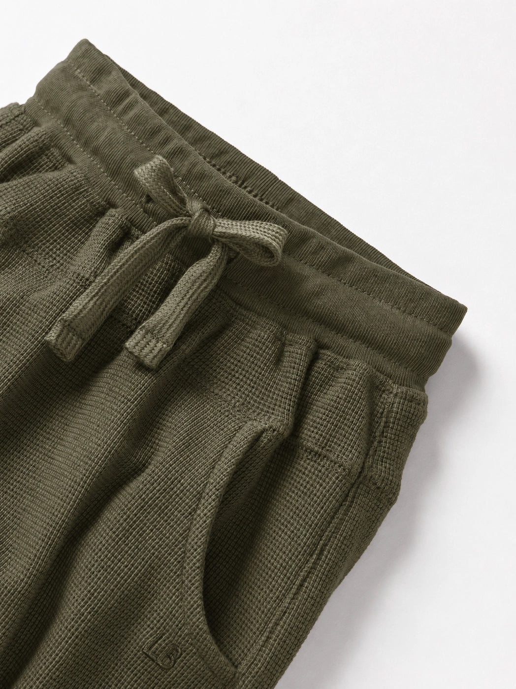 Little Bipsy Waffle Jogger - Green