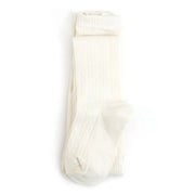 Little Stocking Co. Ivory Cable Knit Tights