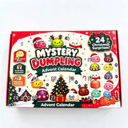 Eagle Crest Industries Inc. Christmas Dumpling Advent Calendar 24‑Pcs Squishy Toy Set
