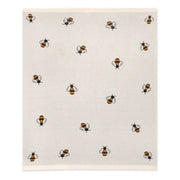 Viverano Organics Bee - Organic Cotton Jacquard Sweater Knit Baby Blanket
