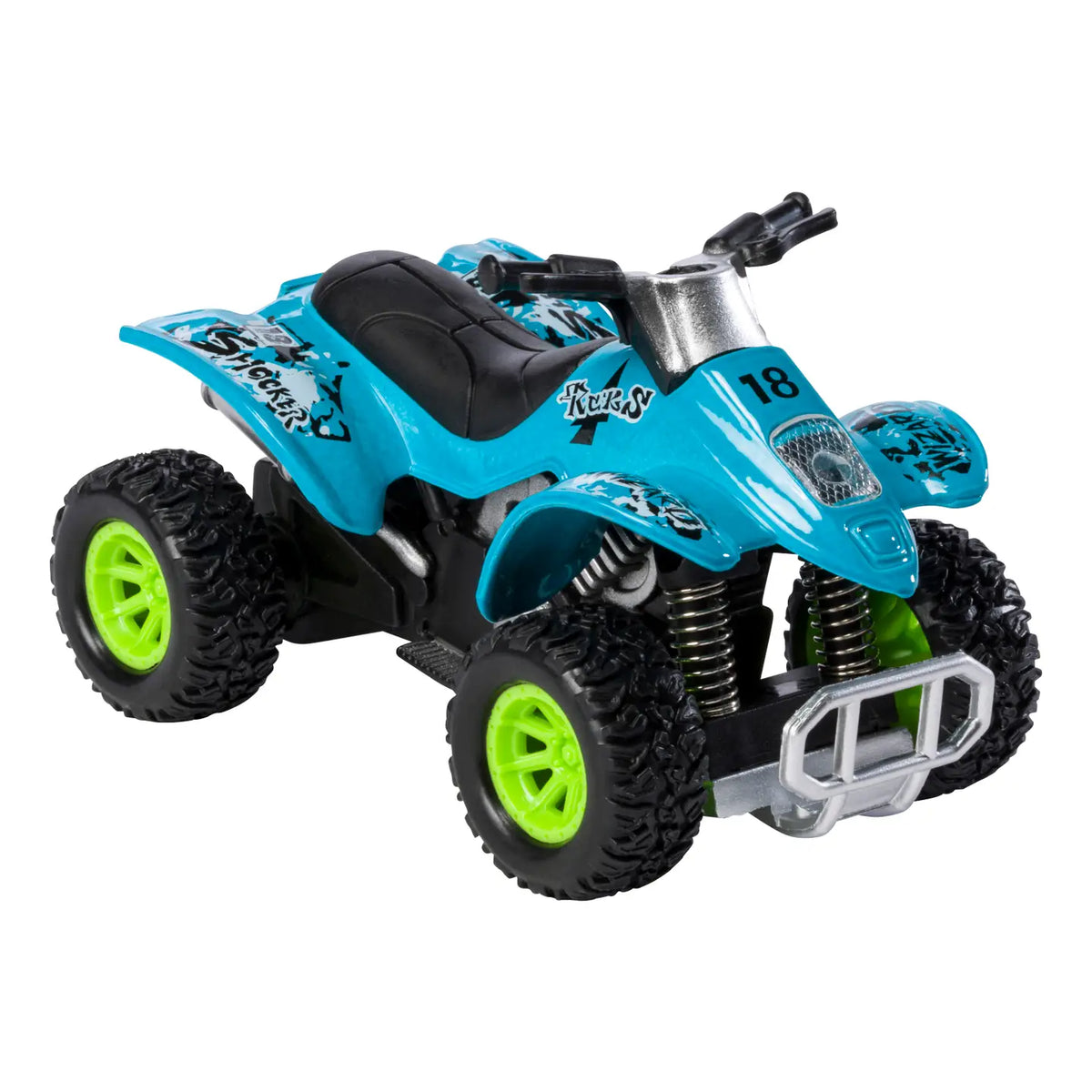 Toysmith Smart Atv, Pull Back Toy, Assorted - Blue
