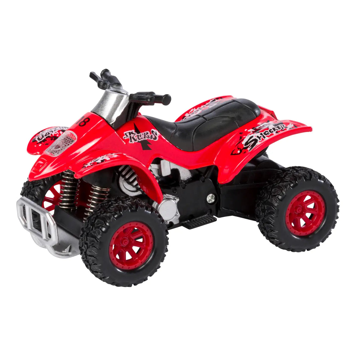 Toysmith Smart Atv, Pull Back Toy, Assorted - Red